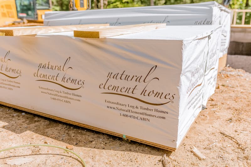 Premium log home building materials and supply — Natural Element Homes
